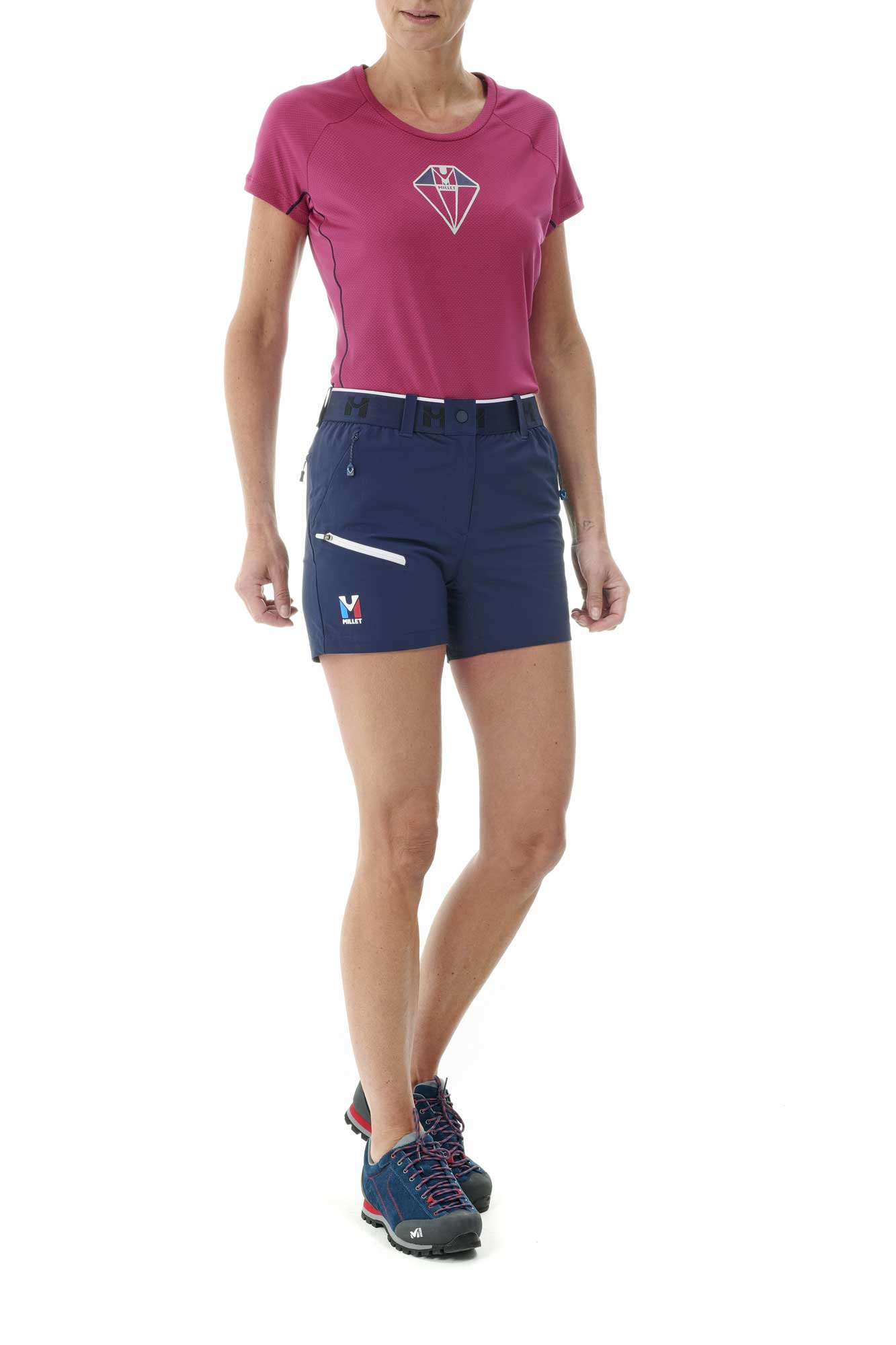 Short Femme Trilogy Cordura Short Femme Saphir - Short | Millet