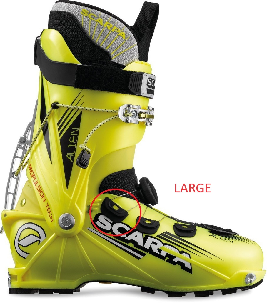 Passant Plastique Boa Alien Et F1 | Scarpa