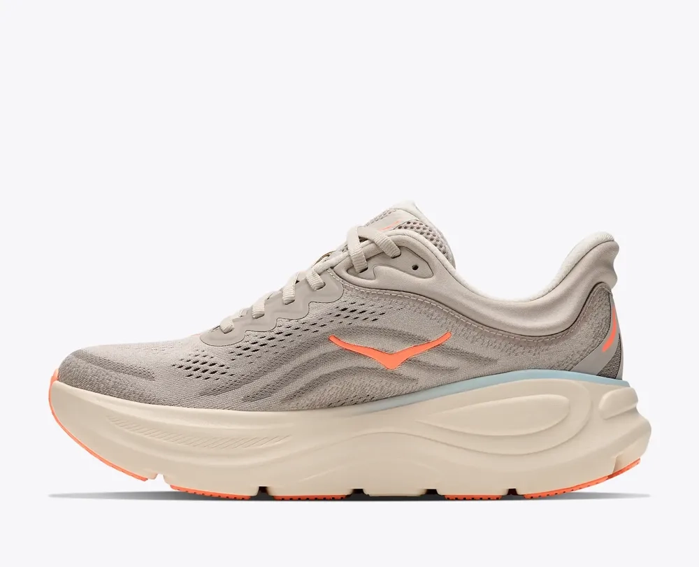 Bondi 9 Femme Rock Grey Mineral - Chaussures | Hoka