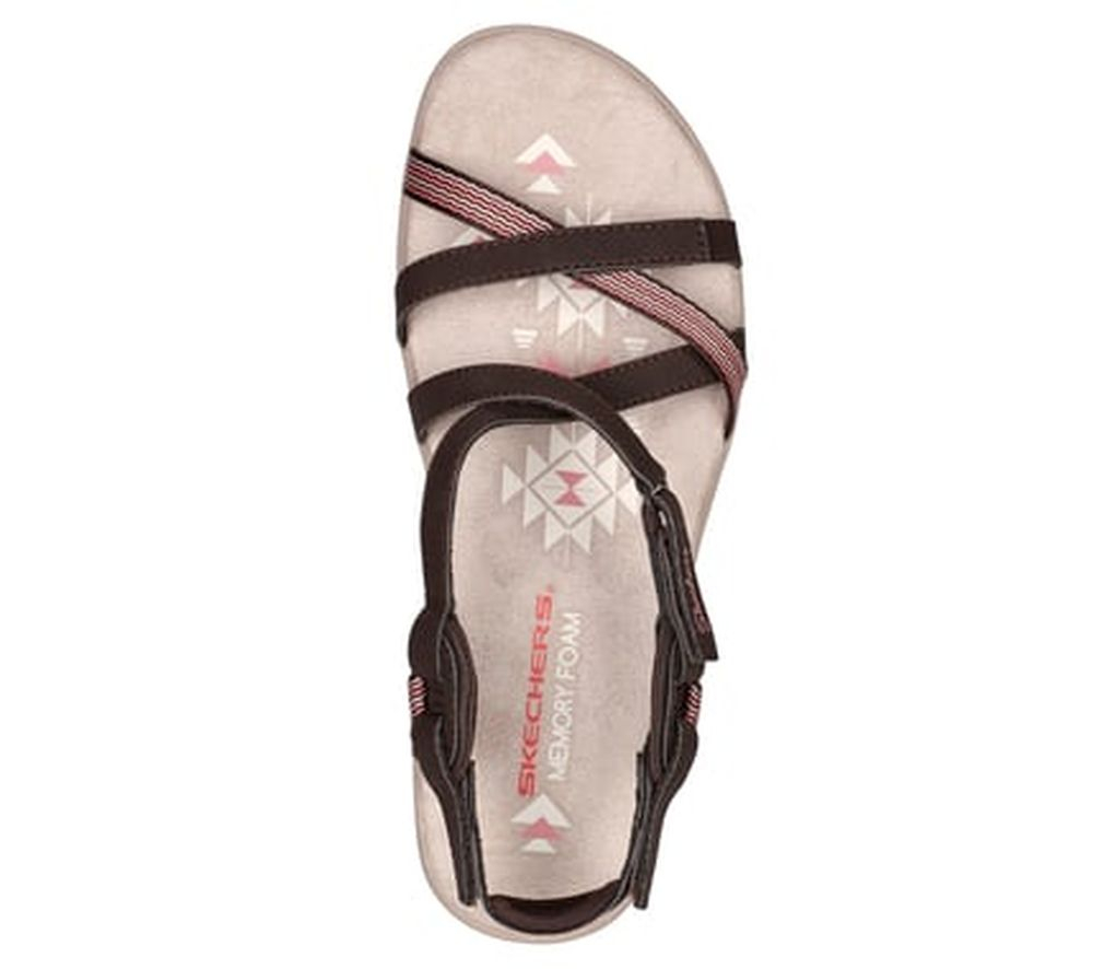 Sandale Reggae Slim Chocolat - Sandales | Skechers