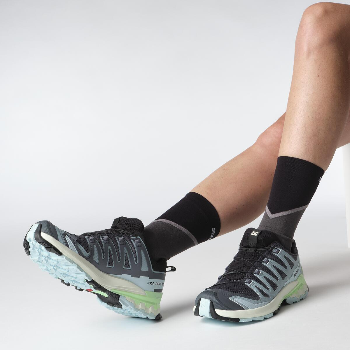 Xa Pro 3d V9 Femme Iced Aqua Green - Chaussures | Salomon