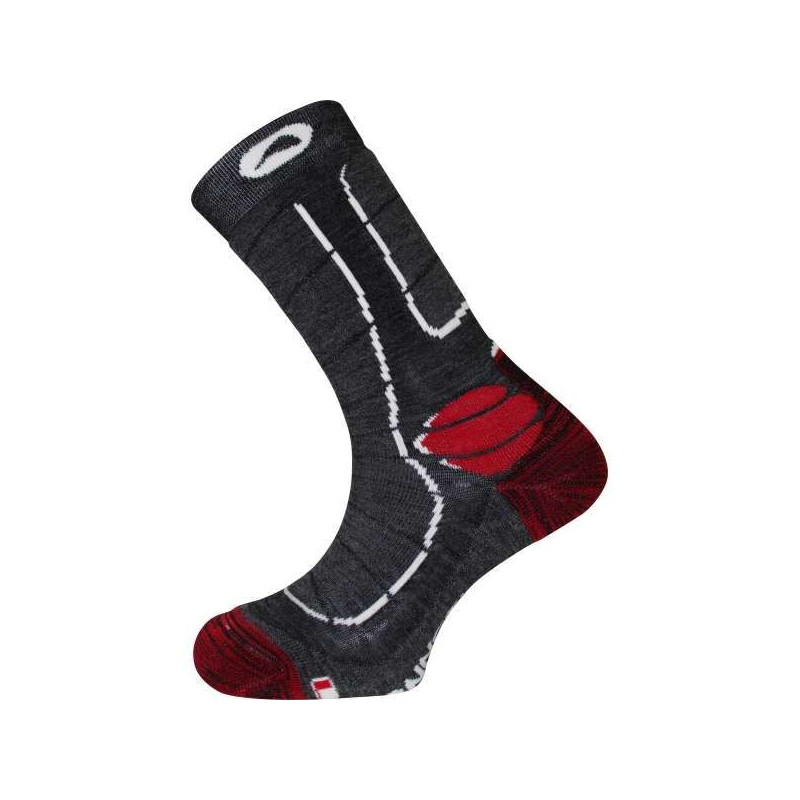 Trek Medium Rouge - Chaussettes | Monnet