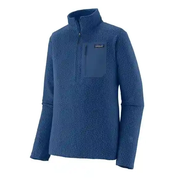 Veste R1 Air Zip Neck Cement Blue - Polaire | Patagonia