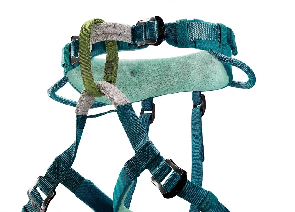 Macchu Atlantick Blue - Harnais Reglables | Petzl