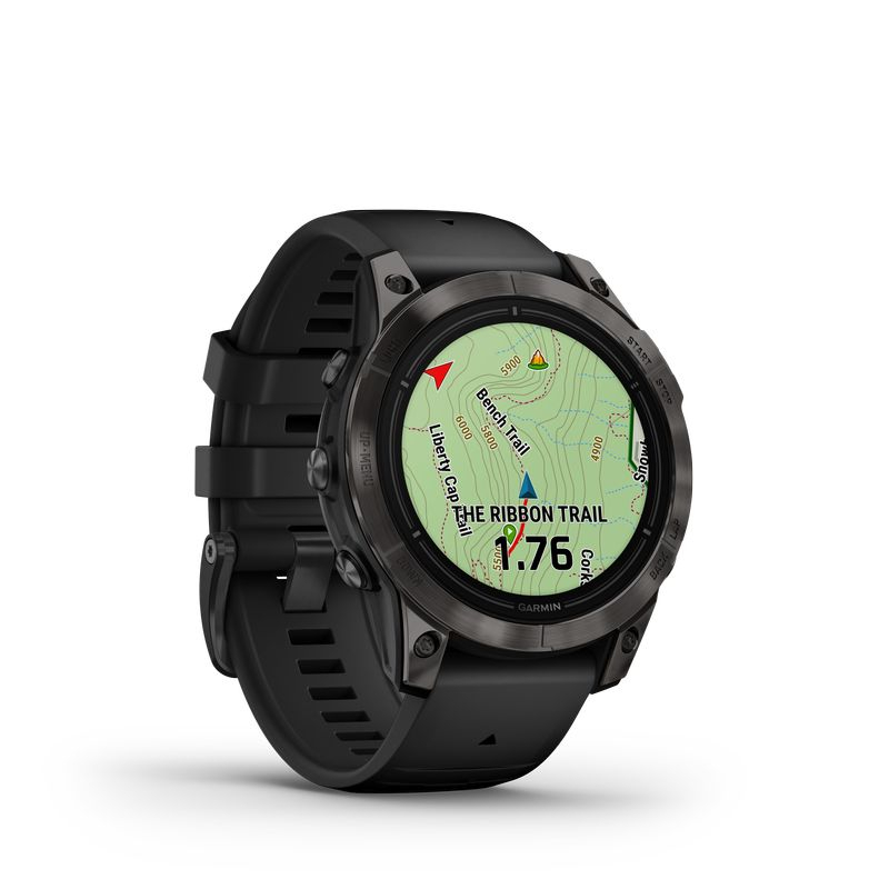 Epix Pro 47mm Sapphire Titane Carbon Gray - Gps | Garmin
