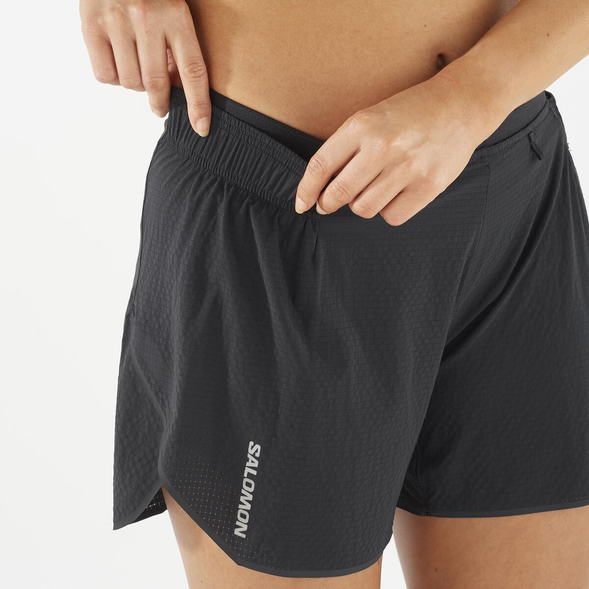 Short Femme Sense Aero 5" Deep Black - Short | Salomon