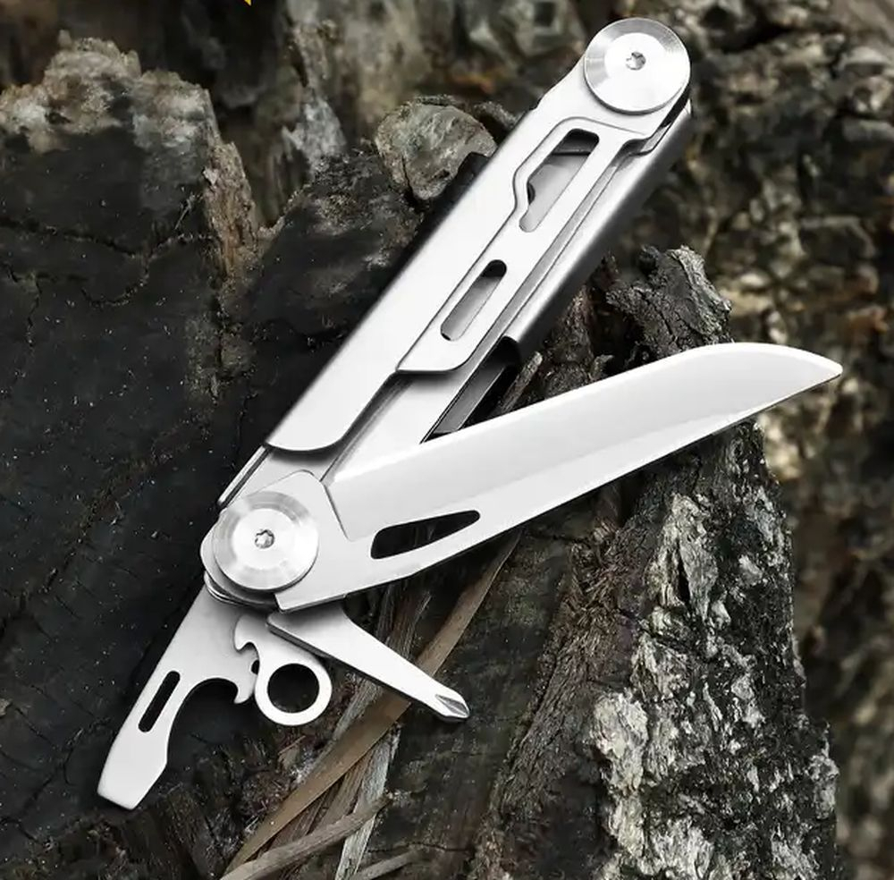 Couteau pliant EDC Couteau de poche avec poignée en acier inoxydable (#3515KS) - Chine Mousqueton couteau, couteau pliant
