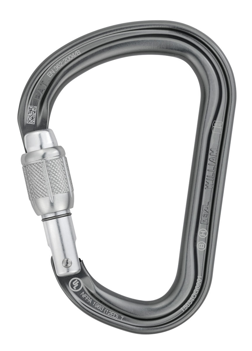 William Screw Lock - Mousqueton Secu Hms | Petzl