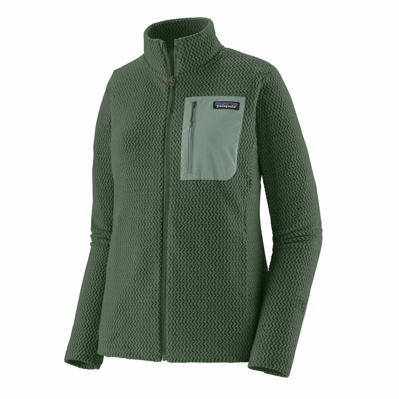 Veste Polaire Femme R1 Air Canopy Green - Polaire | Patagonia