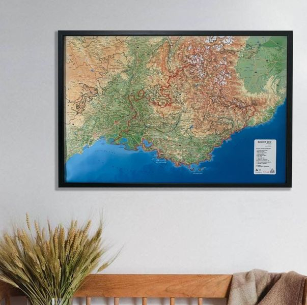 La Région Provence-alpes-cote D'azur - Cartes | 3dmap