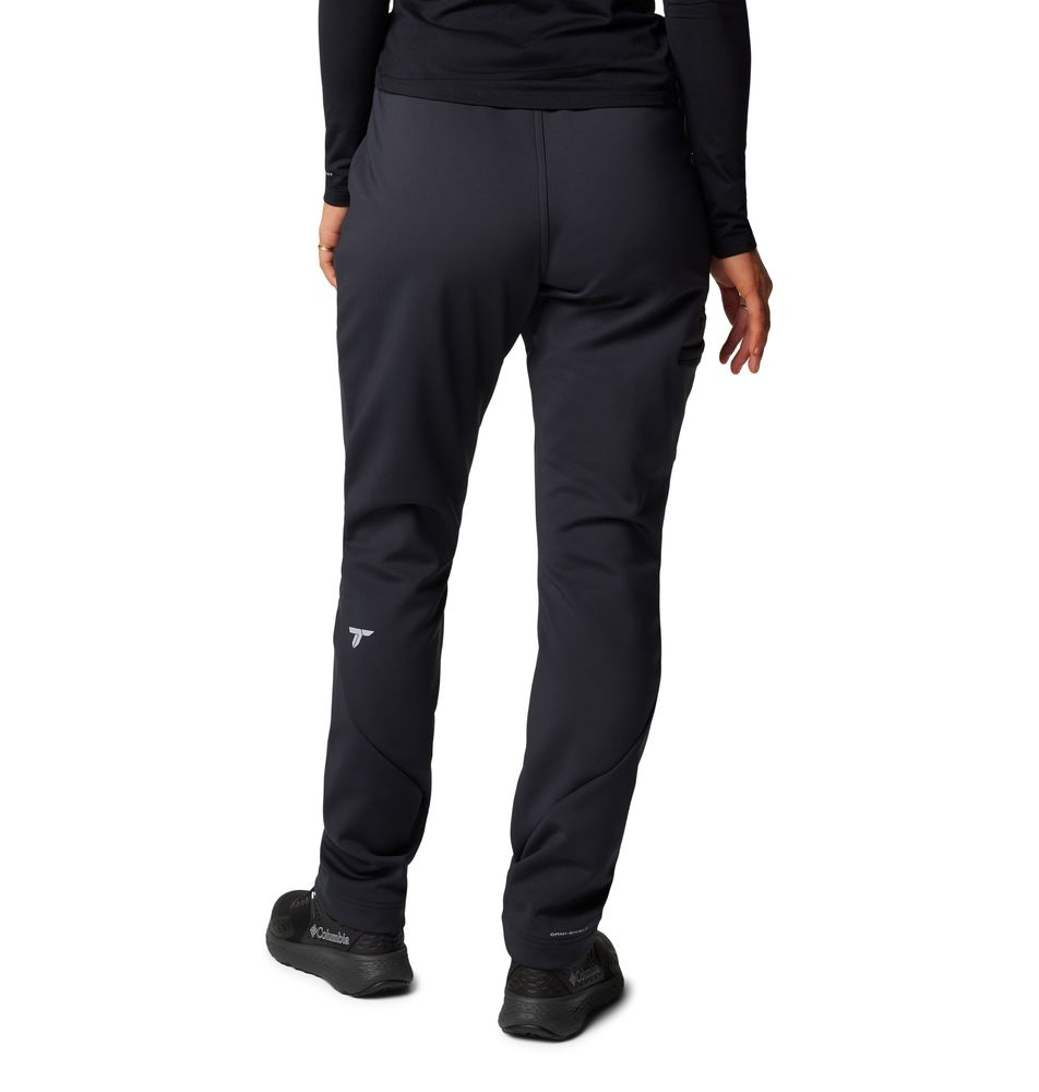 Pantalon Femme Vast Canyon High Rise Softshell Black - Pantalon