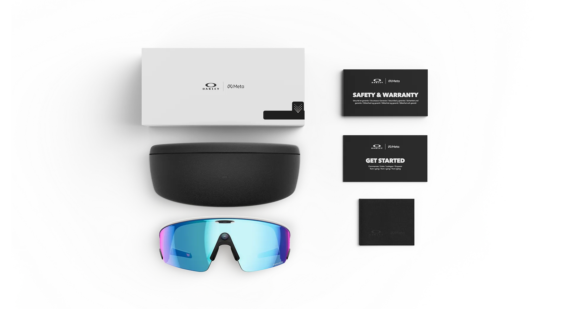 Vanguard White / Prizm Saphire - Lunettes | Oakley Icon Ltd