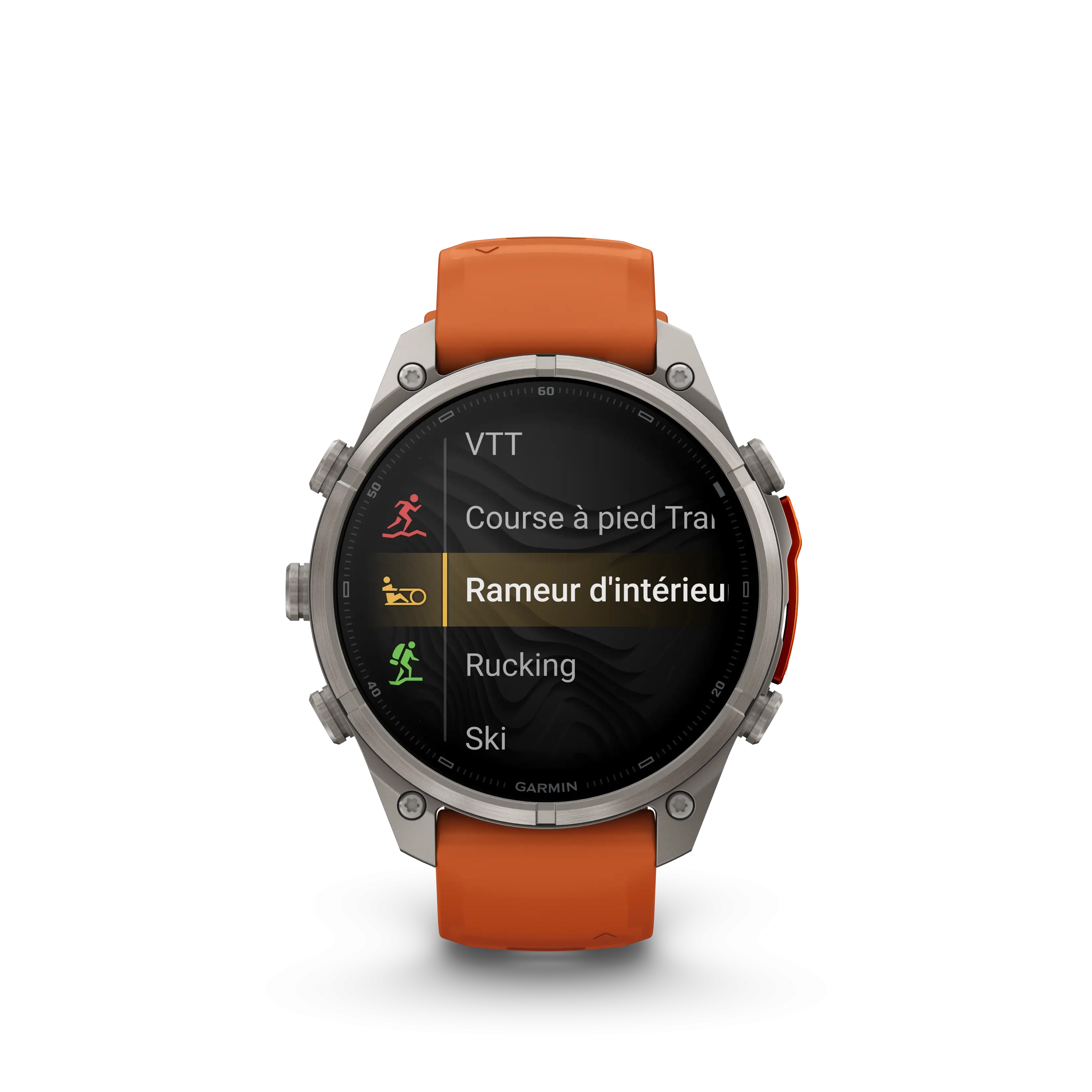 Fenix 9 Pro 47mm Amoled Inreach titane anthracite bracelet Sparkle  - Gps | Garmin