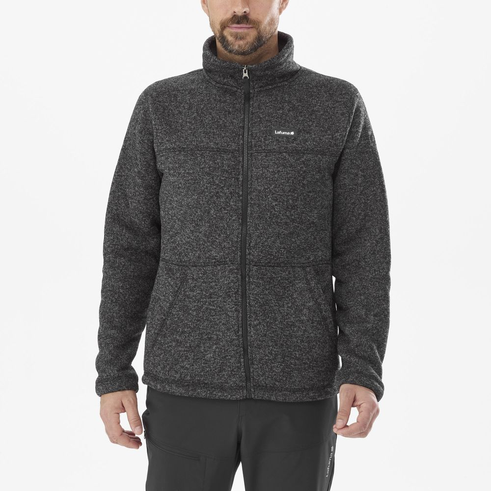 Veste Polaire Cali F-zip Anthracite Grey - Polaire | Lafuma