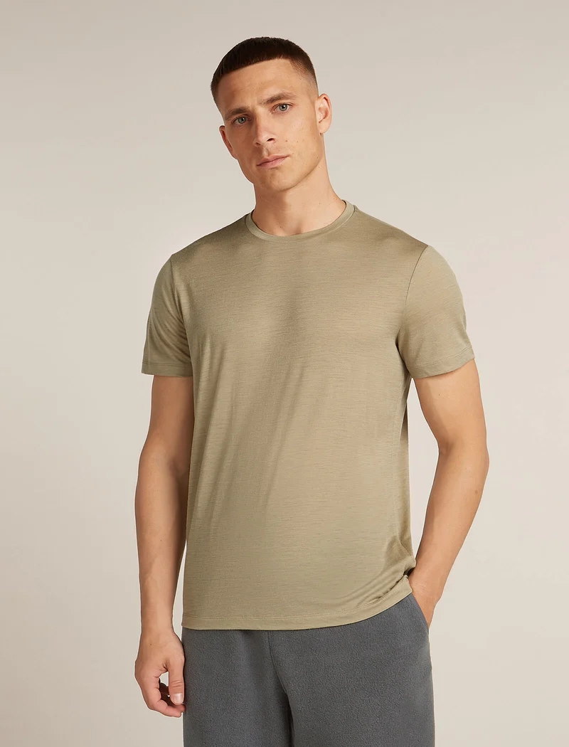 M Mer 150 Tech Lite III Ss T-shirt Flagstone - Tee Shirt Mc