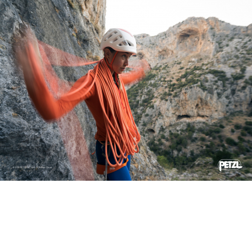 Corde Arial 9.5mm Rouge 80m - Equipement Outdoor | Petzl