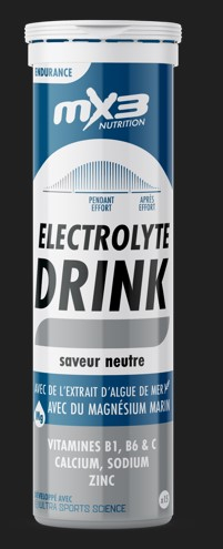 Electrolytes Neutre - Pastilles Electrolytes | Mx3