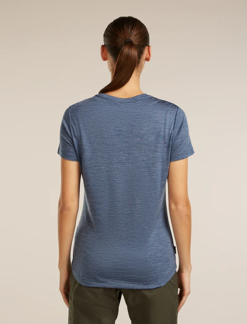 W Mer 125 Cool-lite Sphere III Ss Scoop Dawn Hthr - Tee Shirt Mc