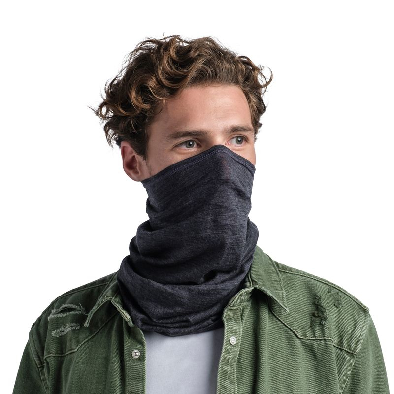 Tour De Cou Merino Lightweight Solid Grey