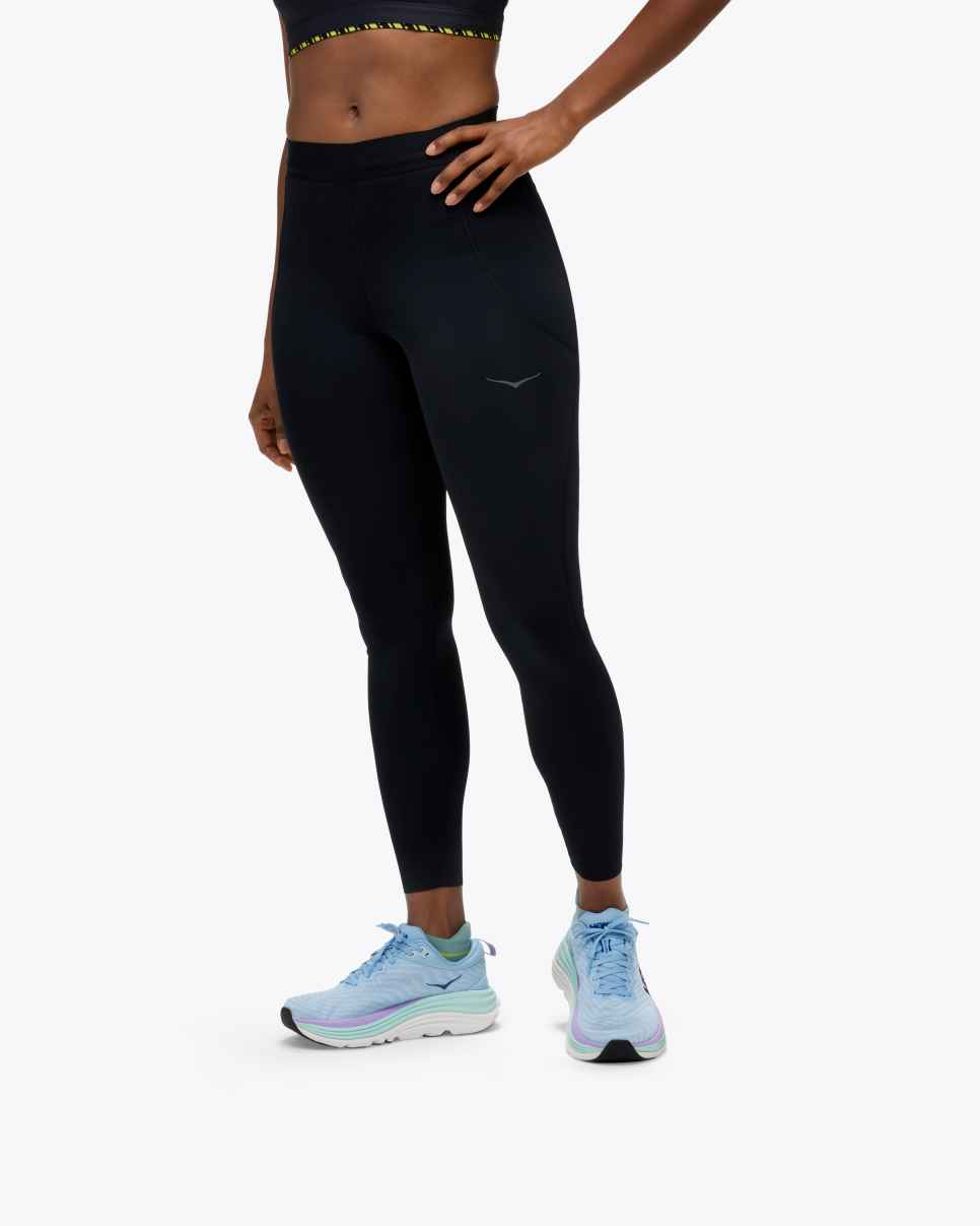 Legging Femme Novafly Run Black - Collant | Hoka