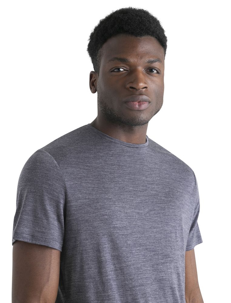 T-shirt Merino 125 Cool-lite Sphere III Midnight Navy | Icebreaker