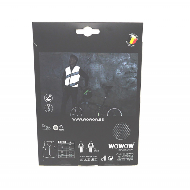 Gilet Roadie Full Reflect Gris - Securite | Wowow