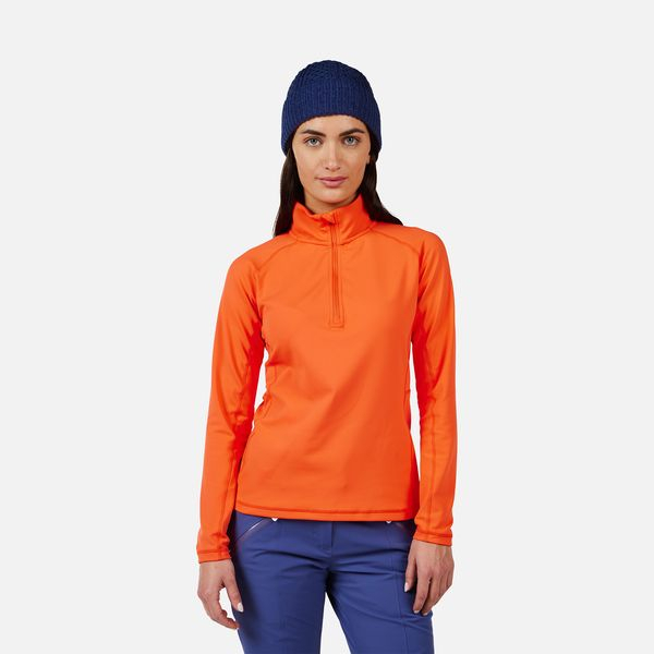 Polaire Femme Mid Layer Stretch Orange Flame