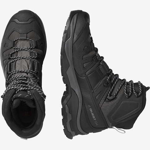 Chaussure Quest 4 Gtx Magnet / Black / Quarry - Chaussures | Salomon