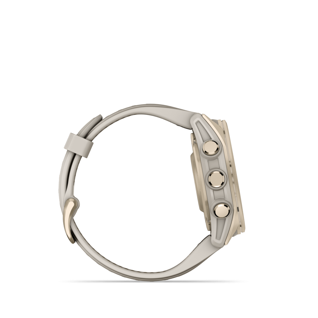 Fenix 8 43mm Amoled Sapphire Soft Gold - Gps Running | Garmin