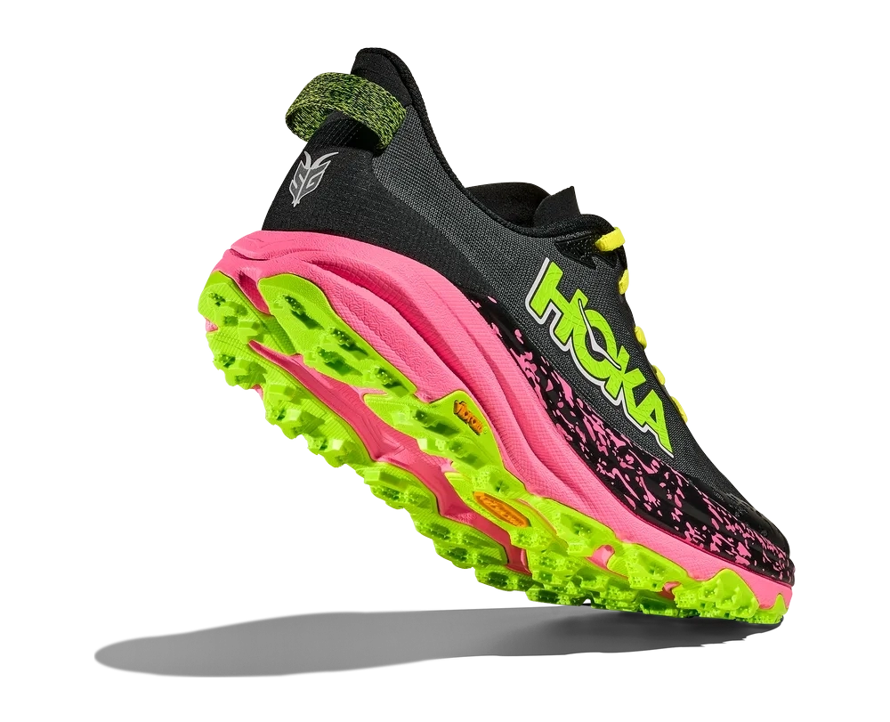 Speedgoat 6 Black Neon Rose - Chaussures | Hoka