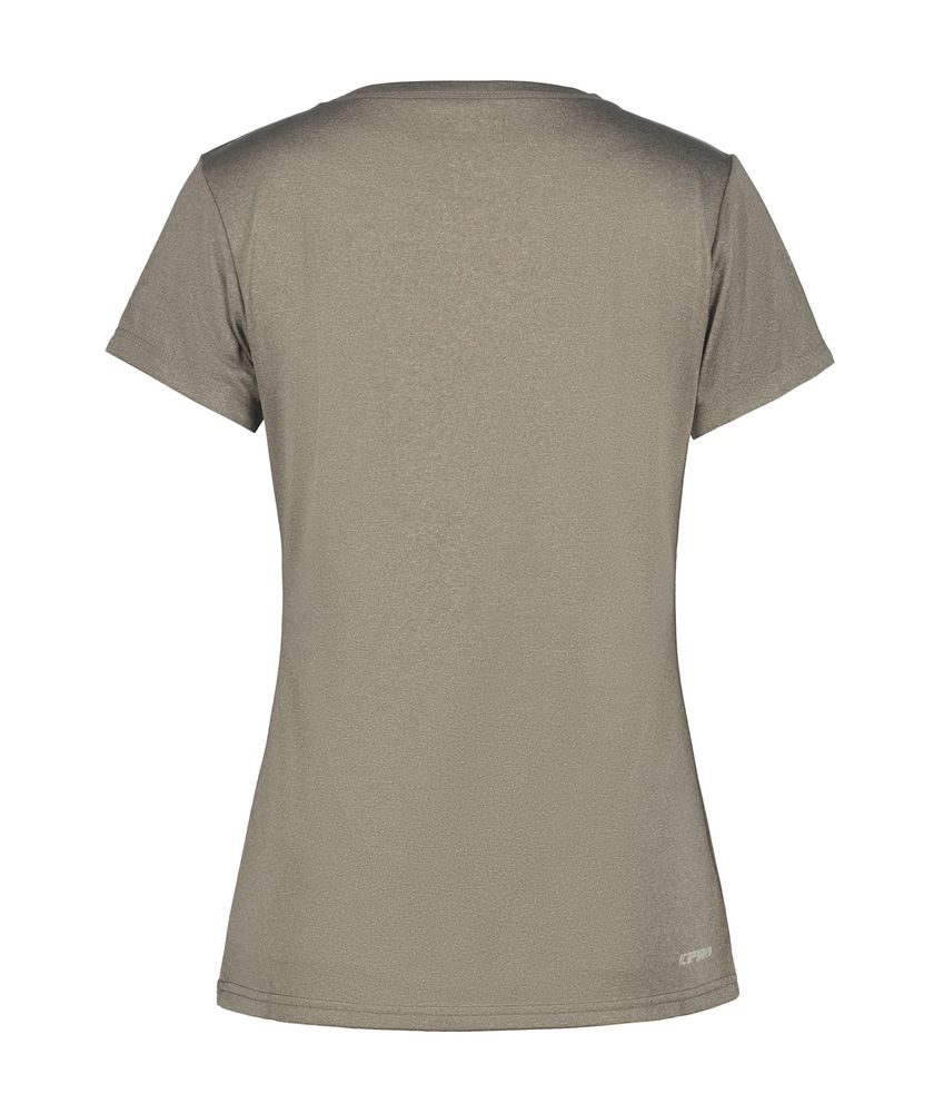 T-shirt Femme Beasley Taupe - Tee Shirt Mc | Icepeak