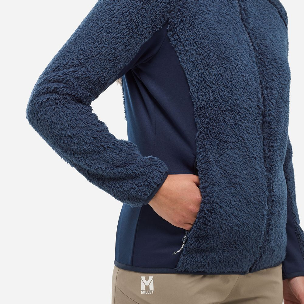 Veste Femme  Chamonix Highloft Saphir - Polaire | Millet