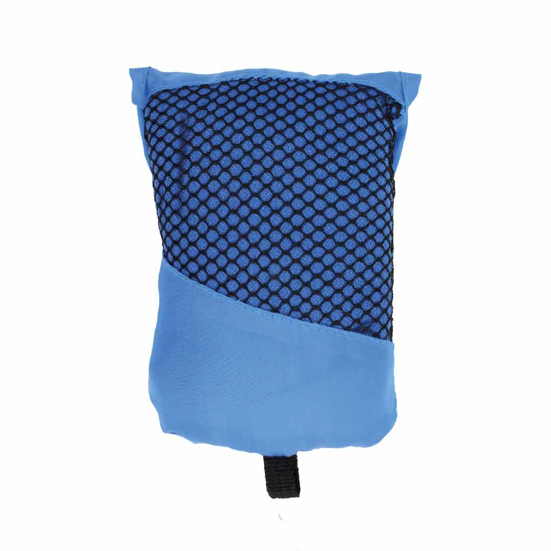 Serviette Ultra Compacte 40x40 Bleu - Serviette | Azimut Outdoor