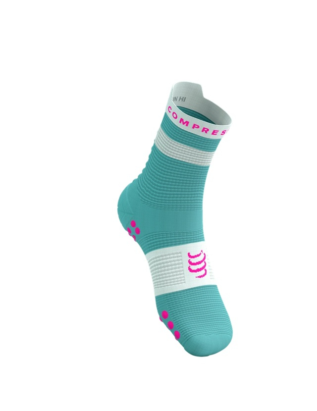Pro Racing Socks V4.0 Run High Ether Pink - Chaussettes | Compressport