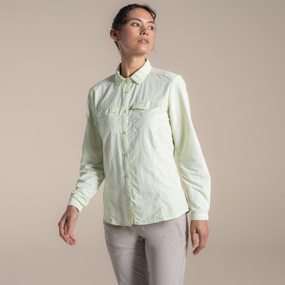 Nosilife Adventure Long Sleeved Shirt III Pear Drop - Chemise