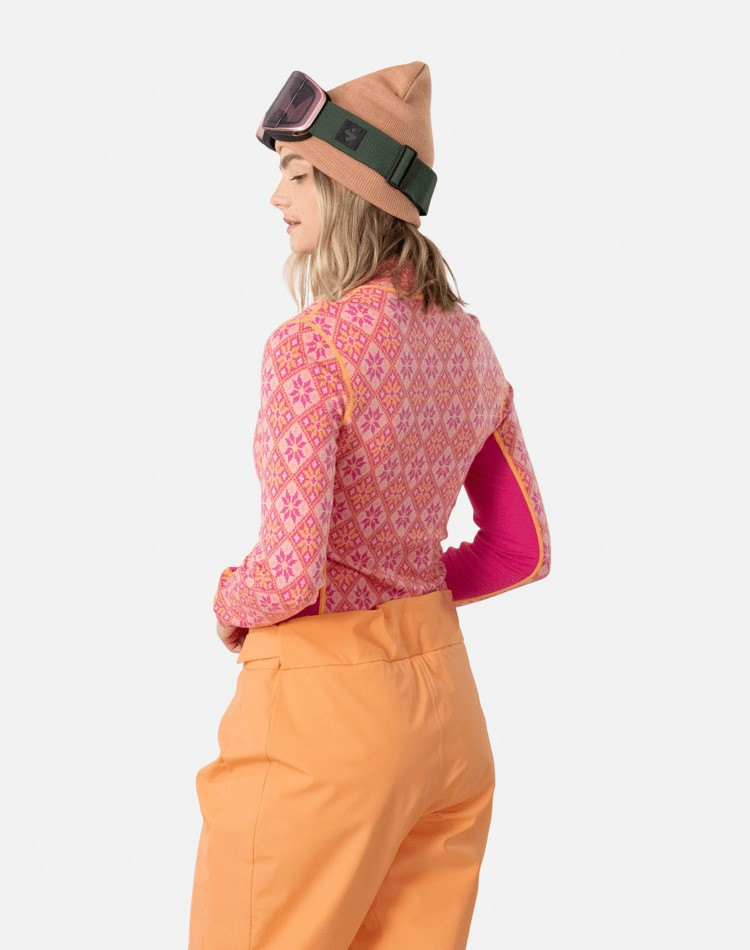 T-shirt Femme Rose Berry - Tee Shirt Ml | Kari Traa