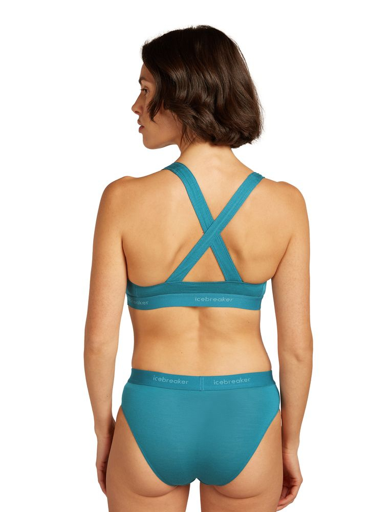 Brassiere Mer 125 Cool-lite Sprite Racerback Topaz