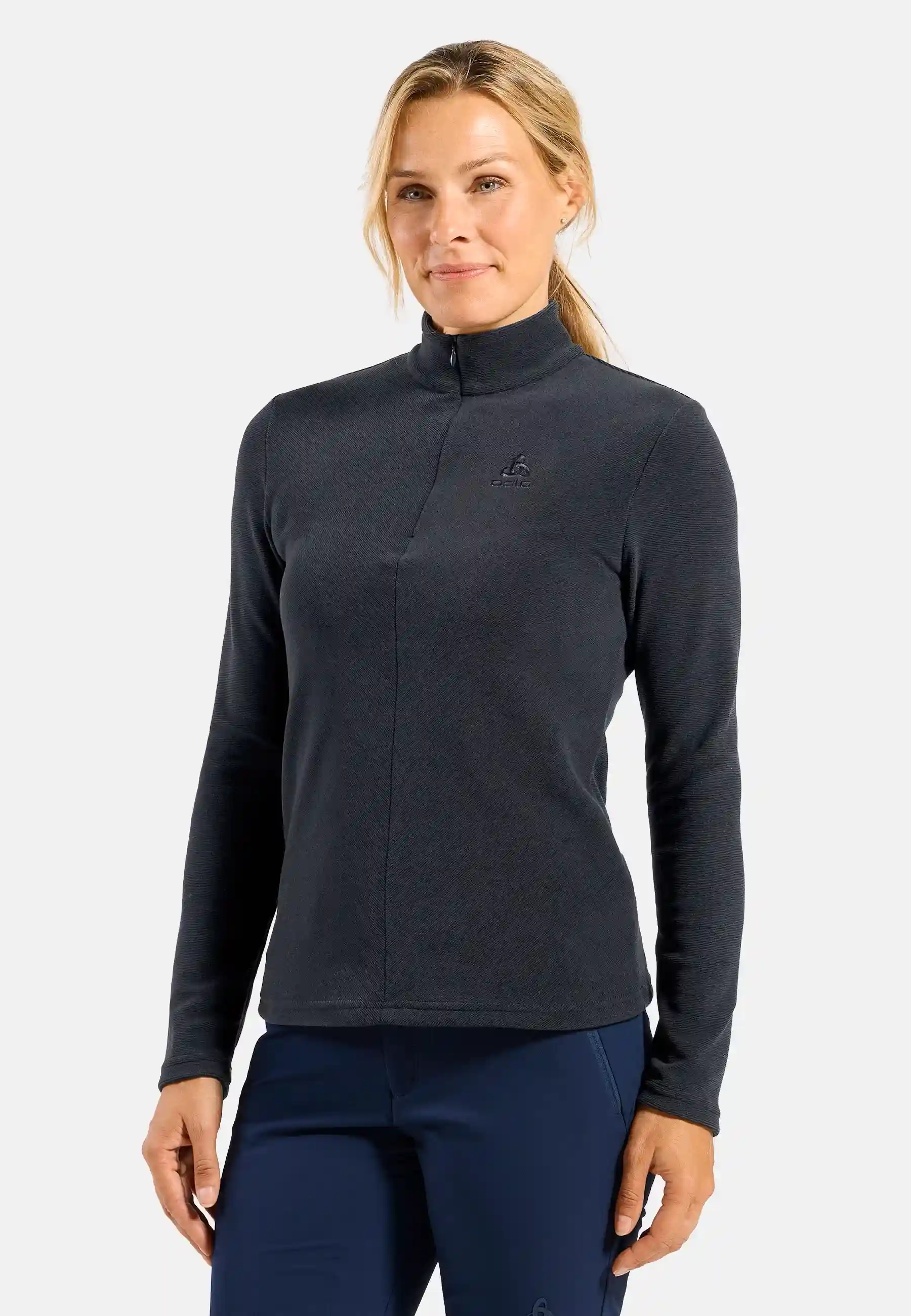 Polaire Femme Roy Mid Layer Black Sapphire - Polaire | Odlo