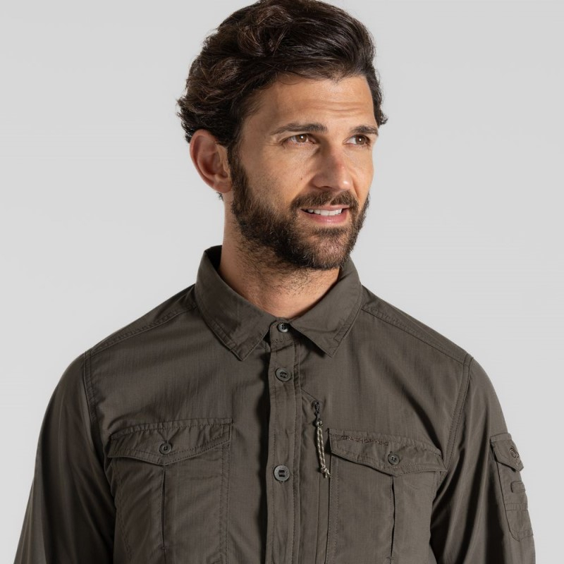 Chemise Nosilife Adventure III Woodland Green - Chemise | Craghoppers