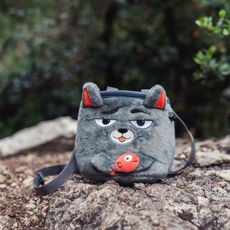 Sac A Magnesie Chat Gris - Sacs A Magnesie | Yy Vertical