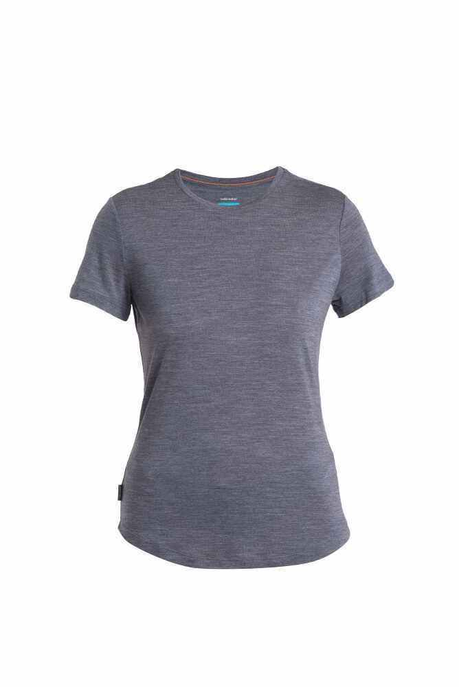 T-shirt Femme Merino 125 Cool-lite Sphere III Midnight Navy Heather - Tee Shirt Mc