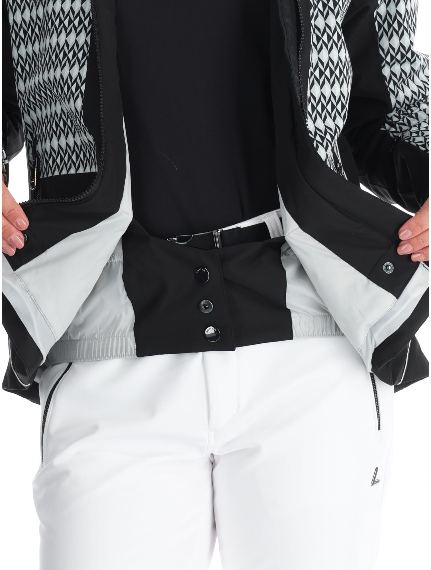 Veste Femme Mukkavaara Noir Print