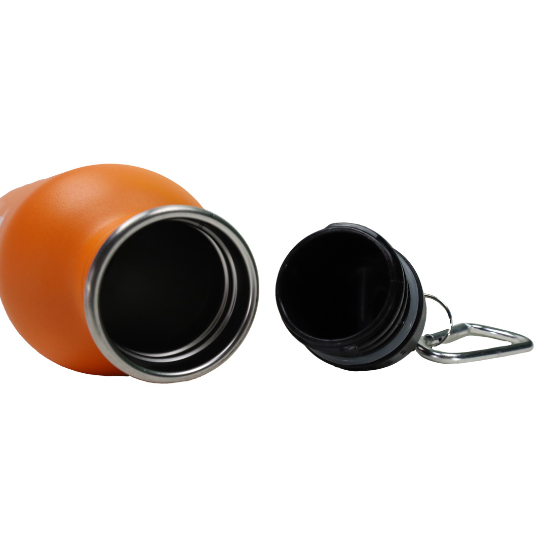 Gourde De Randonnee Acier 1l Orange Mat | Azimut Outdoor