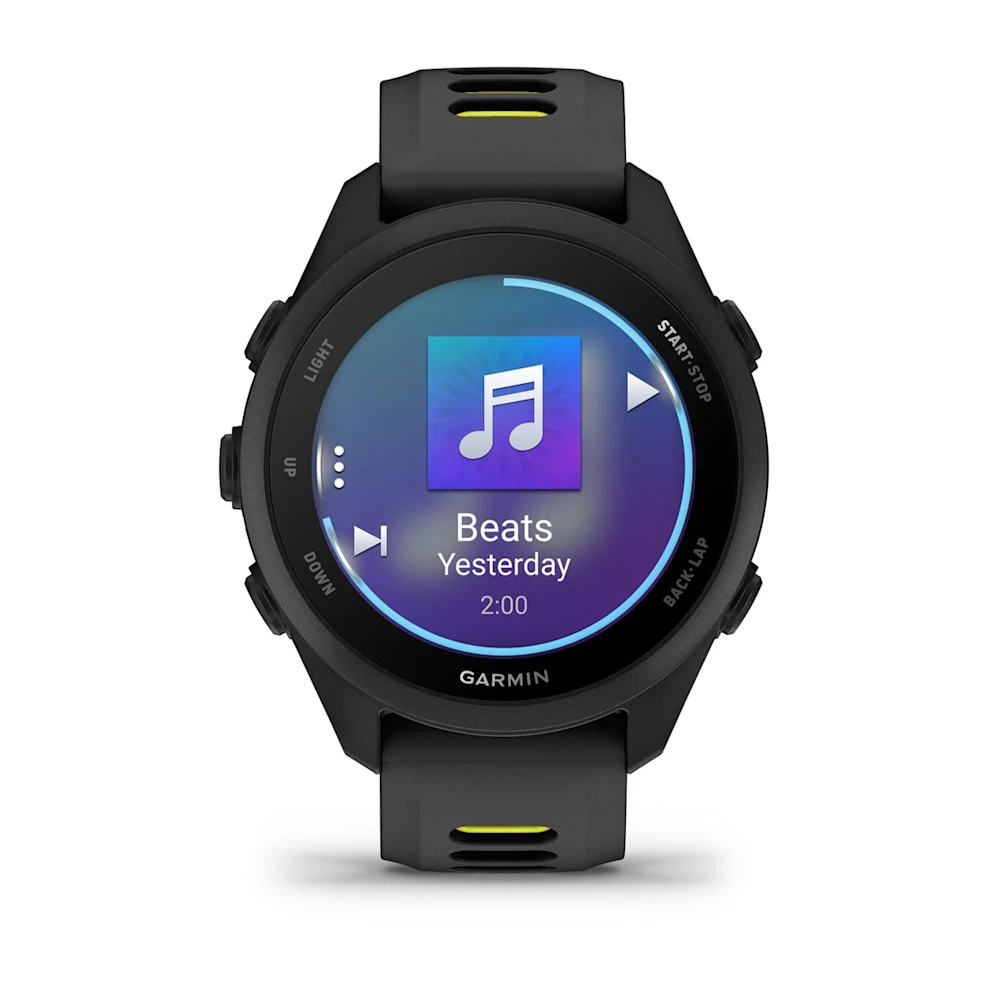 Forerunner 170 Music Black / Amp Yellow - Gps | Garmin