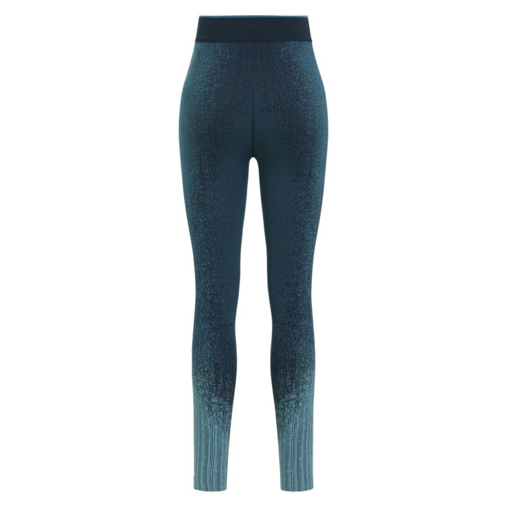 Collant Long Femme Performance Warm Blackcomb Provincial Blue | Odlo
