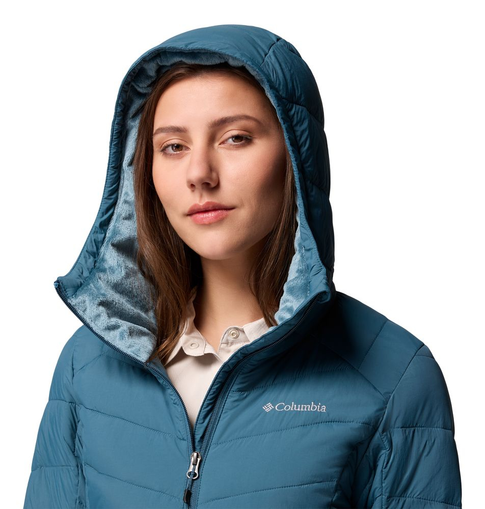 Veste à Capuche Joy Peak II Femme Everblue | Columbia Sportswear