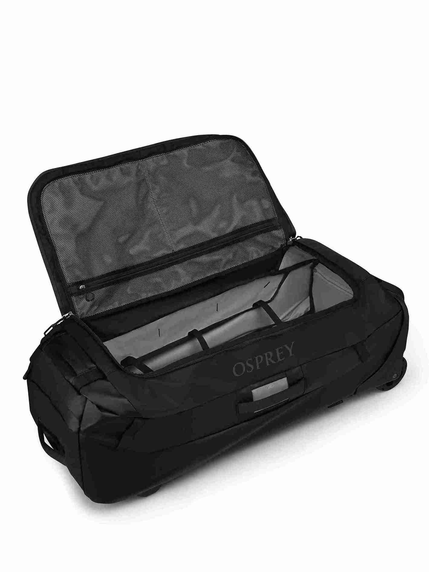 Transporter Wheeled Duffel 120 Raven Black - Trolley | Osprey