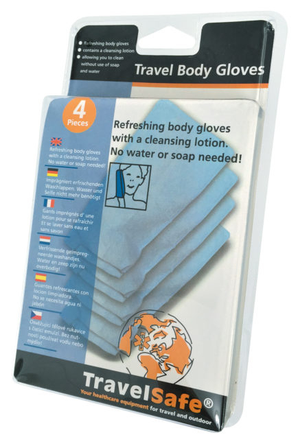 Lot De 4 Gants De Toilette - Soin Du Corps | Travelsafe