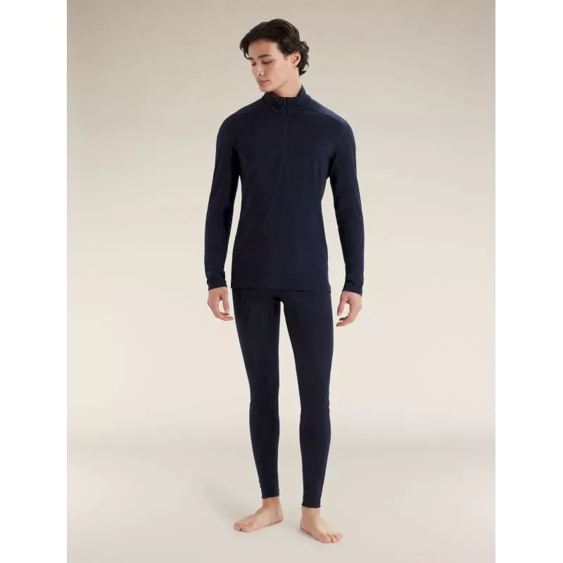 200 Oasis Ls Half Zip Midnight Navy - Tee Shirt Ml | Icebreaker