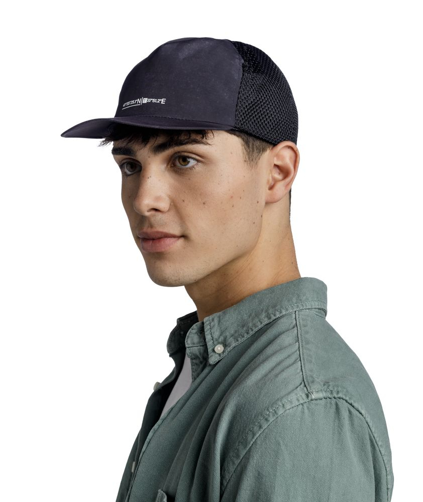 Pack Trucker Casquette Solid Black - Casquette | Buff